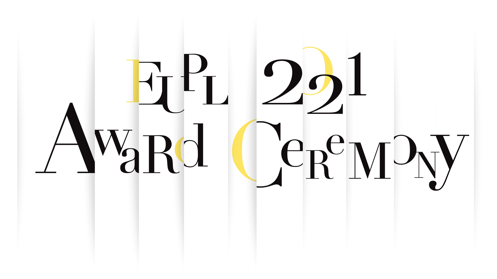 EUPL 2021 Award Ceremony