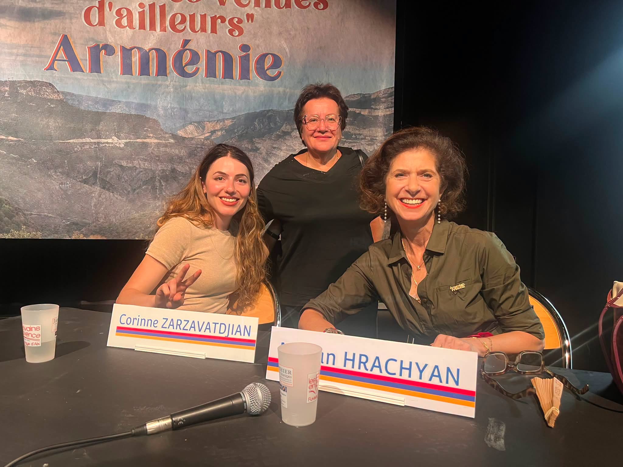 Susanna Harutyunyan at the Salon littéraire du Pays d’Aix